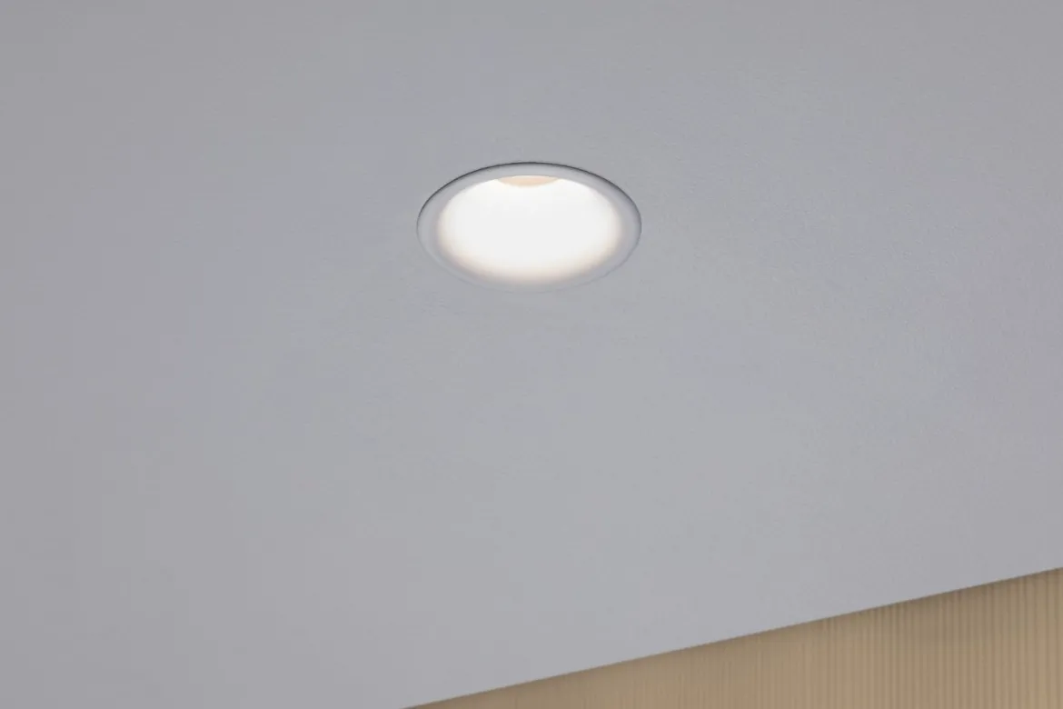 Paulmann No. 93419 Einbauleuchte LED Cymbal 3-Set Weiß matt blendfrei dimmbar