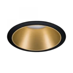 Paulmann No. 93403 Einbauleuchte LED Cole Gold matt Schwarz 3-Step dimmbar 2700K
