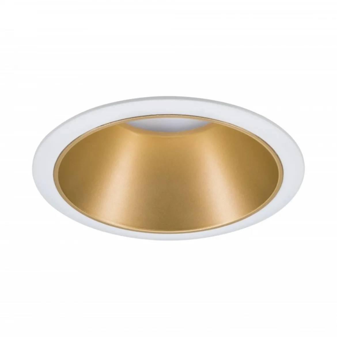 Paulmann No. 93405 Einbauleuchte LED Cole Weiß Gold 3-Step dimmbar 2700K