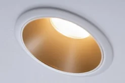 Paulmann No. 93405 Einbauleuchte LED Cole Weiß Gold 3-Step dimmbar 2700K