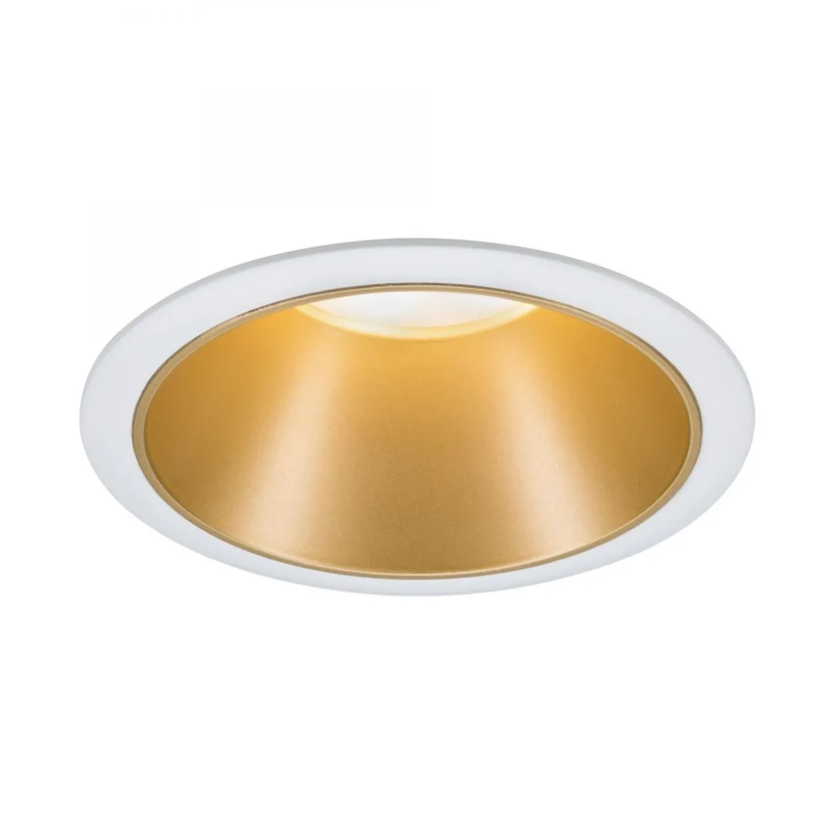 Paulmann No. 93405 Einbauleuchte LED Cole Weiß Gold 3-Step dimmbar 2700K