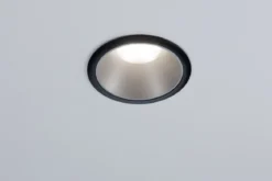 Paulmann No. 93407 Einbauleuchte LED Cole Silber matt Schwarz 3-Step dimmbar 2700K