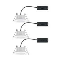 Paulmann No. 99927 Einbauleuchte LED Calla rund 530lm Weiß matt schwenkbar IP65