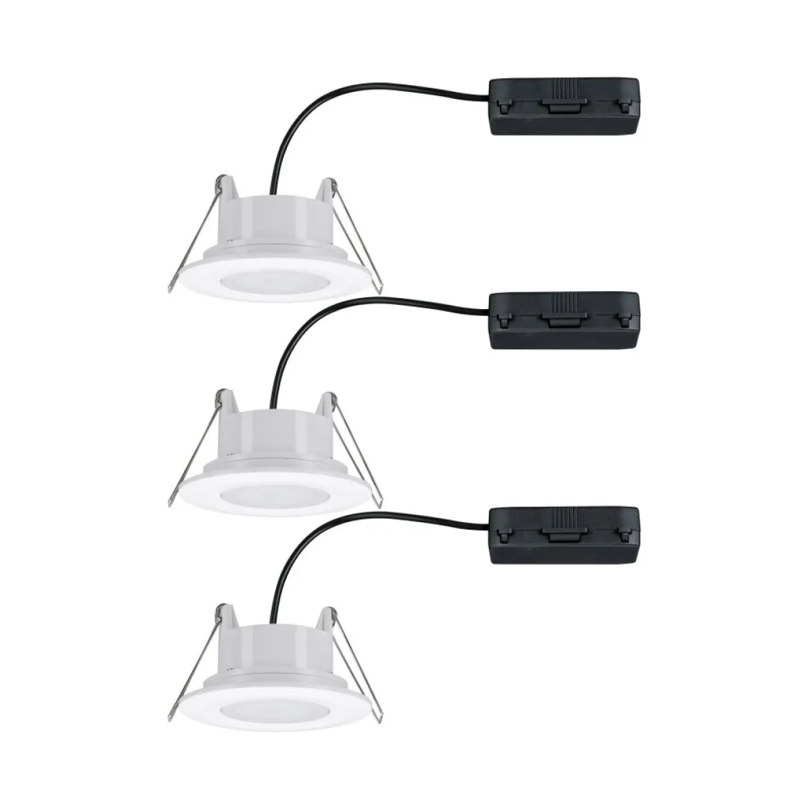 Paulmann No. 99927 Einbauleuchte LED Calla rund 530lm Weiß matt schwenkbar IP65