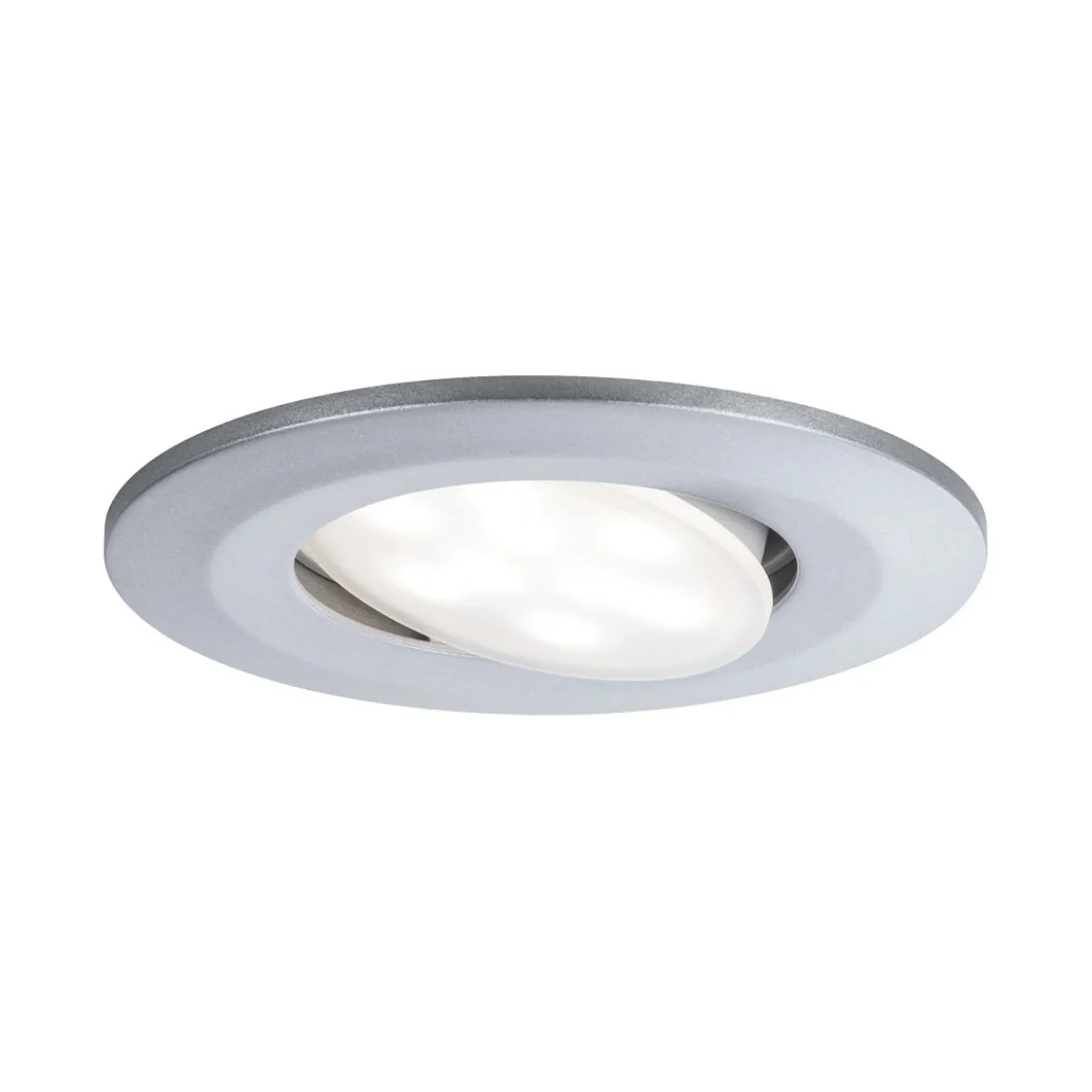 Paulmann No. 99929 Einbauleuchte LED Calla rund 3x6W Chrom matt schwenkbar
