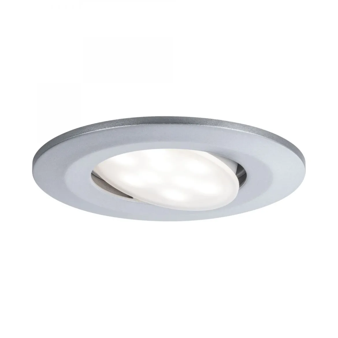 Paulmann No. 99932 Einbauleuchte LED Calla rund Einzelleuchte Chrom matt schwenkbar dimmbar