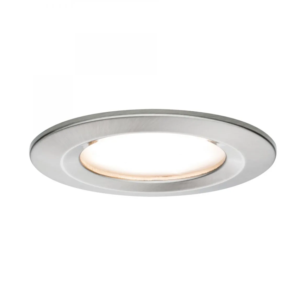 Paulmann No. 93493 Einbauleuchte LED Coin Nova rund 6,5W Eisen 3-Stufen dimmbar IP44