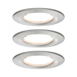 Paulmann No. 93494 Einbauleuchte LED Coin Nova rund 6W Eisen 3-Stufen dimmbar IP44