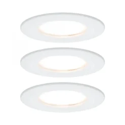 Paulmann No. 93496 Einbauleuchte LED Coin Nova rund 6W Weiß 3-Stufen dimmbar IP44