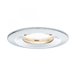Paulmann No. 93883 Einbauleuchte LED Coin Slim IP65 starr Chrom 1er-Set dimmbar