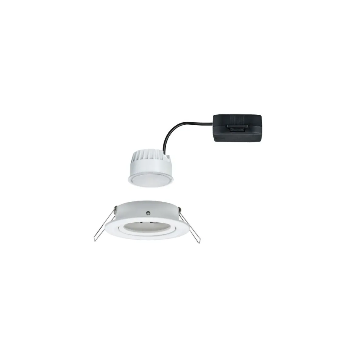 Paulmann No. 93448 Einbauleuchte LED Coin Nova rund 6W Weiß matt schwenkbar