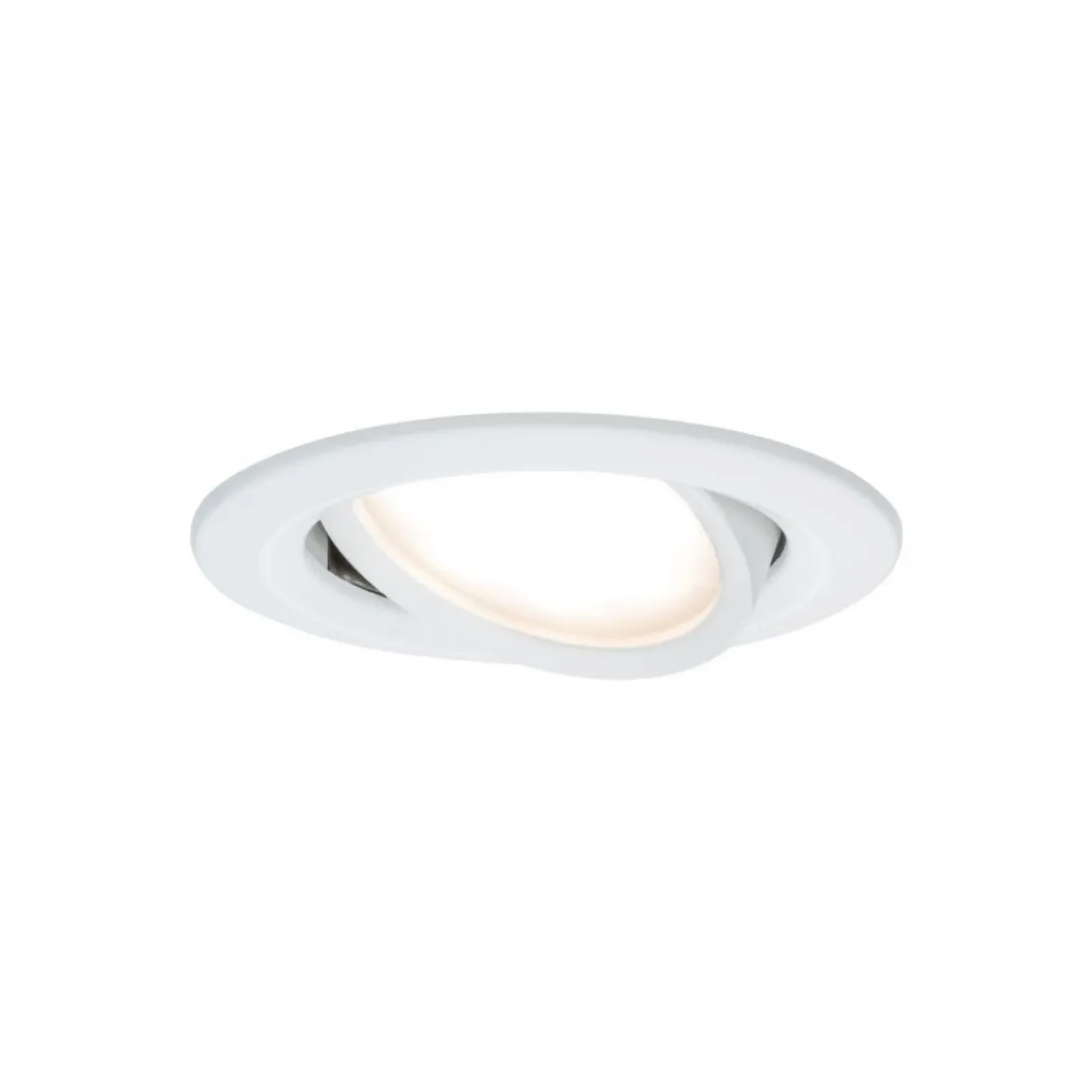 Paulmann No. 93449 Einbauleuchte LED Coin Nova 3er-Set rund 6W Weiß matt schwenkbar