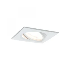 Paulmann No. 93454 Einbauleuchte LED Coin Nova 3er-Set eckig 6W Weiß matt schwenkbar