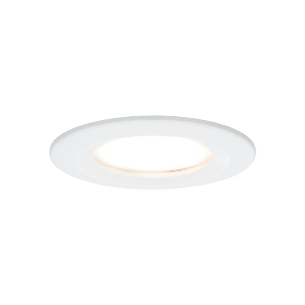 Paulmann No. 93460 Einbauleuchte LED Coin Nova 3-erSet rund 6 W Weiß matt starr