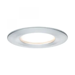 Paulmann No. 93461 Einbauleuchte LED Coin Nova rund 6W Alu gedreht starr