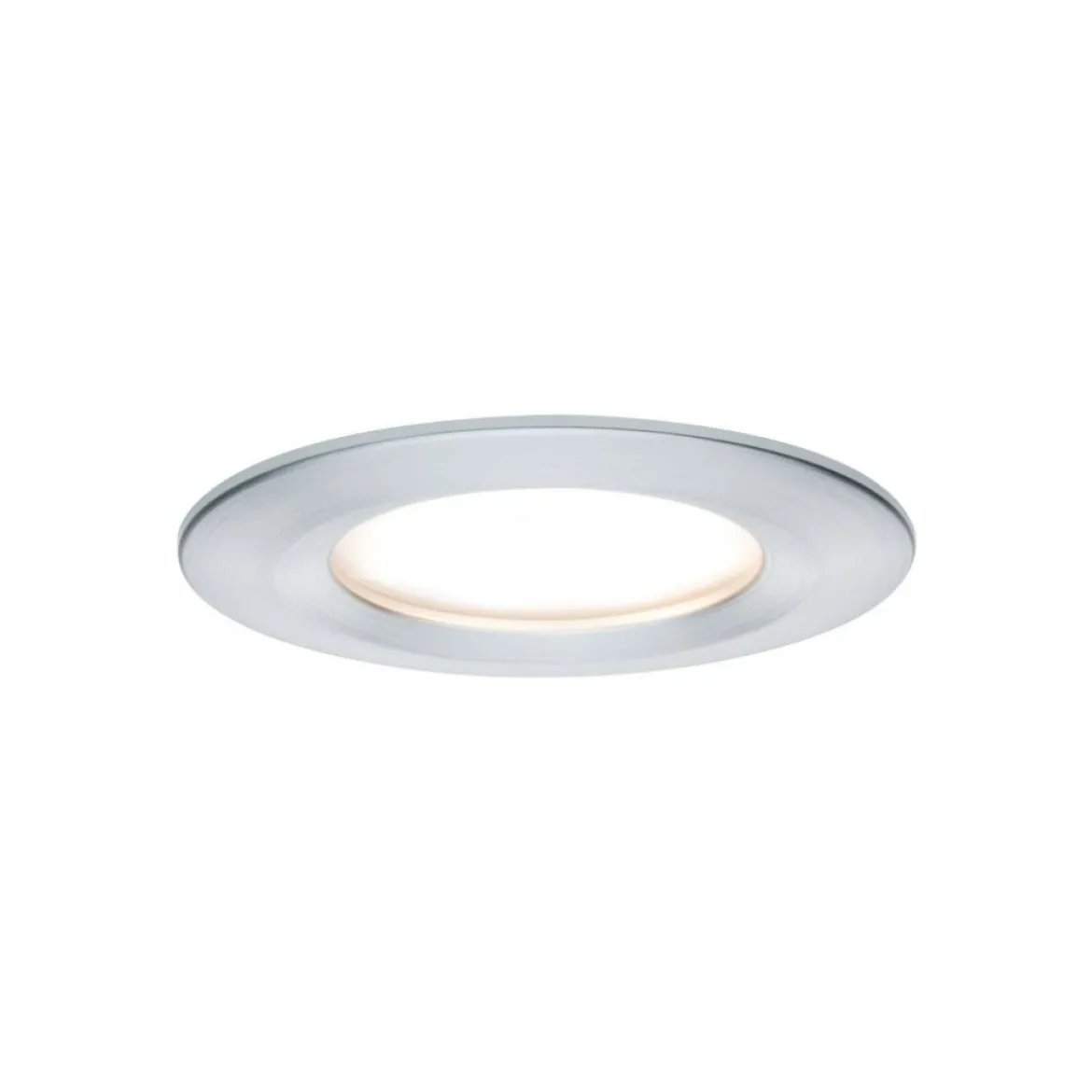 Paulmann No. 93462 Einbauleuchte LED Coin Nova rund 6W Alu gedreht starr