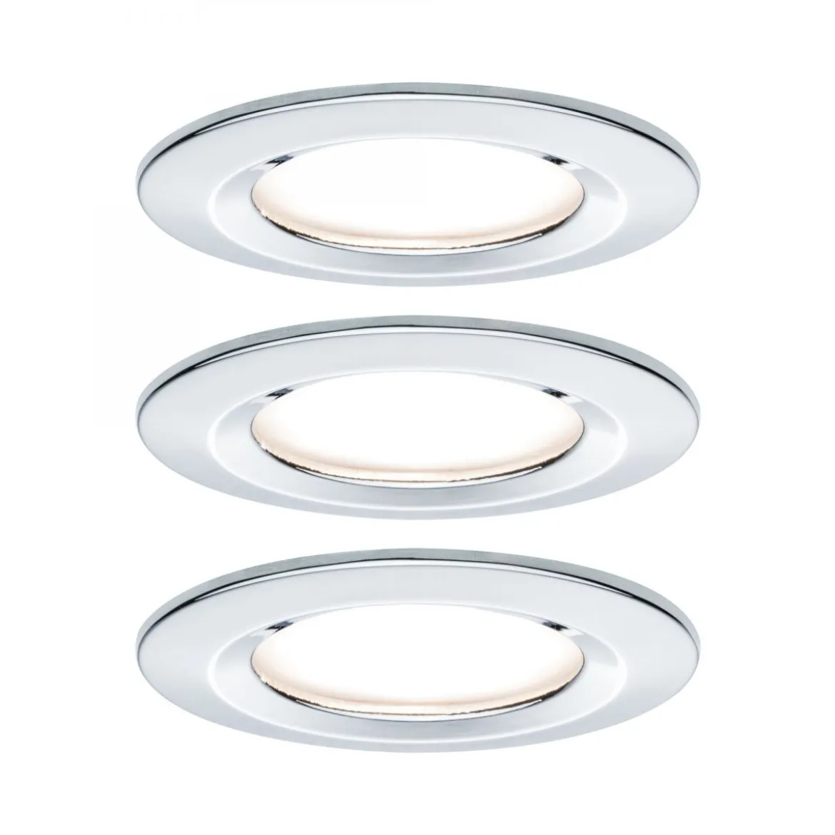 Paulmann No. 93463 Einbauleuchte LED Coin Nova rund 6W Chrom starr