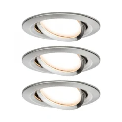 Paulmann No. 93483 Einbauleuchte LED Coin Nova rund 6W Eisen 3-Stufen dimmbar