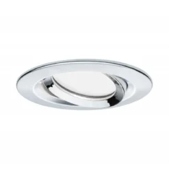 Paulmann No. 93488 Einbauleuchte LED Coin Nova rund 470lm Chrom 3-Stufen dimmbar