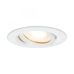 Paulmann No. 92898 Einbauleuchte LED Nova IP65 rund 7W GU10 Weiß 3er-Set schwenkbar