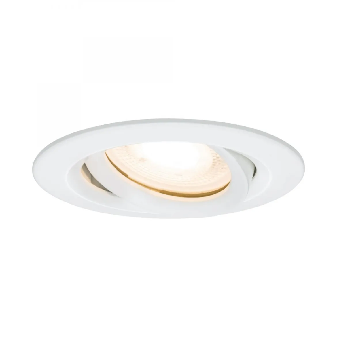 Paulmann No. 92898 Einbauleuchte LED Nova IP65 rund 7W GU10 Weiß 3er-Set schwenkbar