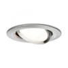 Paulmann No. 93464 Einbauleuchte LED Nova 1x6,4W GU10 Eisen gebürstet 3-Stufen dimmbar