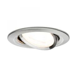 Paulmann No. 93464 Einbauleuchte LED Nova 1x6,4W GU10 Eisen gebürstet 3-Stufen dimmbar
