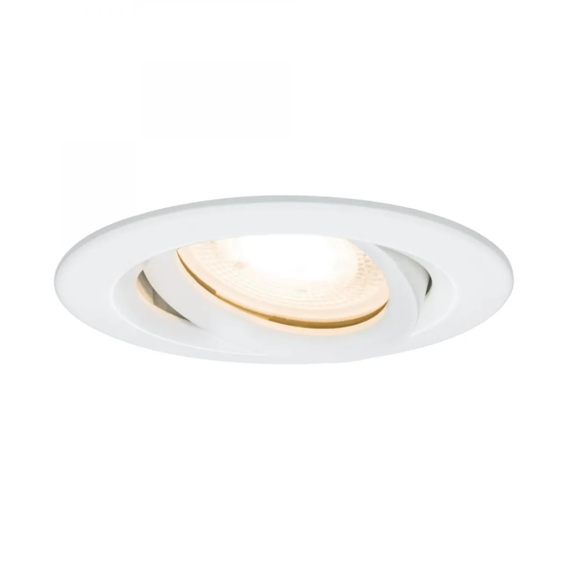 Paulmann No. 93661 Einbauleuchte LED Nova IP65 rund max. 35W Weiß 1er-Set schwenkbar
