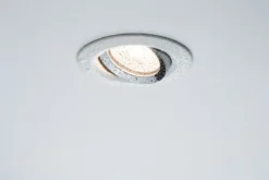 Paulmann No. 93663 Einbauleuchte LED Nova IP65 rund max. 35W Weiß, Chrom 1er-Set schwenkbar