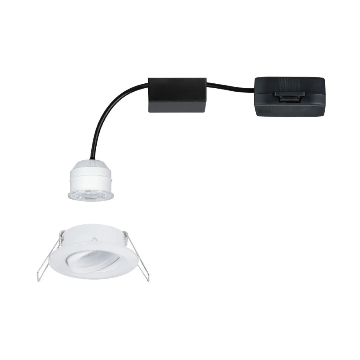 Paulmann No. 92970 Einbauleuchte Nova mini Plus EasyDim schwenkbar 4,2W 2.700K Weiß matt