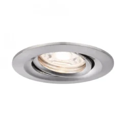 Paulmann No. 92972 Einbauleuchte Nova mini Plus EasyDim schwenkbar 4,2W 2.700K Eisen gebürstet