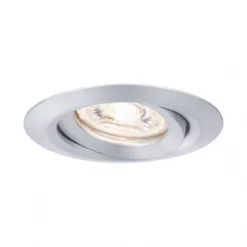 Paulmann No. 94296 Einbauleuchte Nova mini schwenkbar 4W 2.700K Alu gedreht 230V