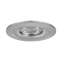 Paulmann No. 94300 Einbauleuchte Nova mini starr IP44 4W 2.700K Eisen gebürstet 230V