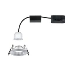 Paulmann No. 94304 Einbauleuchte Nova mini starr IP44 4W 2.700K Alu gedreht 230V