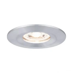 Paulmann No. 94304 Einbauleuchte Nova mini starr IP44 4W 2.700K Alu gedreht 230V