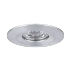 Paulmann No. 94304 Einbauleuchte Nova mini starr IP44 4W 2.700K Alu gedreht 230V