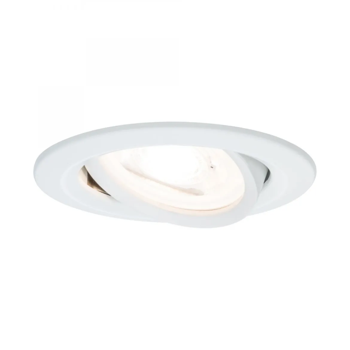 Paulmann No. 93639 Einbauleuchte Nova IP23 rund Weiß matt 1er-Set, max. 35W GU10