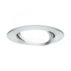 Paulmann No. 93640 Einbauleuchte Nova IP23 rund Alu gedreht 1er-Set, max. 35W GU10