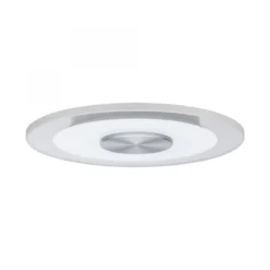 Paulmann No. 92543 Einbauleuchten Set Premium Line LED Whirl 6W Alu, Satin, 3er Set