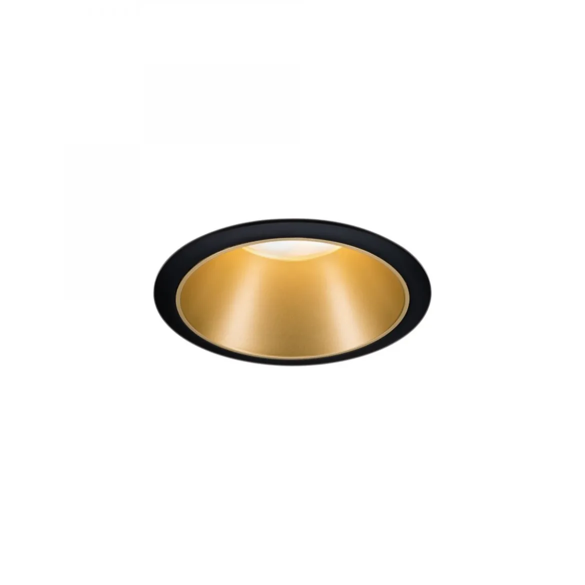 Paulmann No. 93404 Einbauleuchten Set LED Cole Gold Schwarz 3-Step dimmbar 2700K