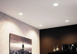 Paulmann No. 93410 Einbauleuchten Set LED Cole Weiß Silber 3-Step dimmbar 2700K