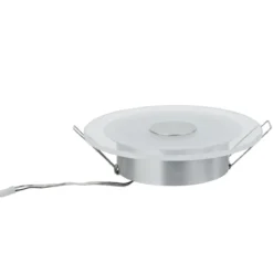 Paulmann No. 92917 Einbauleuchten-Set Premium Line LED Whirl 6W Alu, Satin, 3er Set