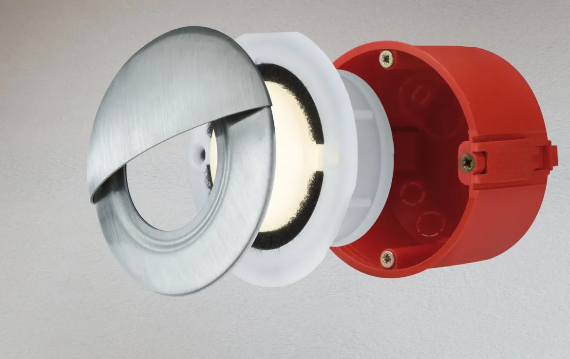 Paulmann No. 93740 Einbauleuchten Set Special Line IP65 LED Opal Warmweiß 1er Set