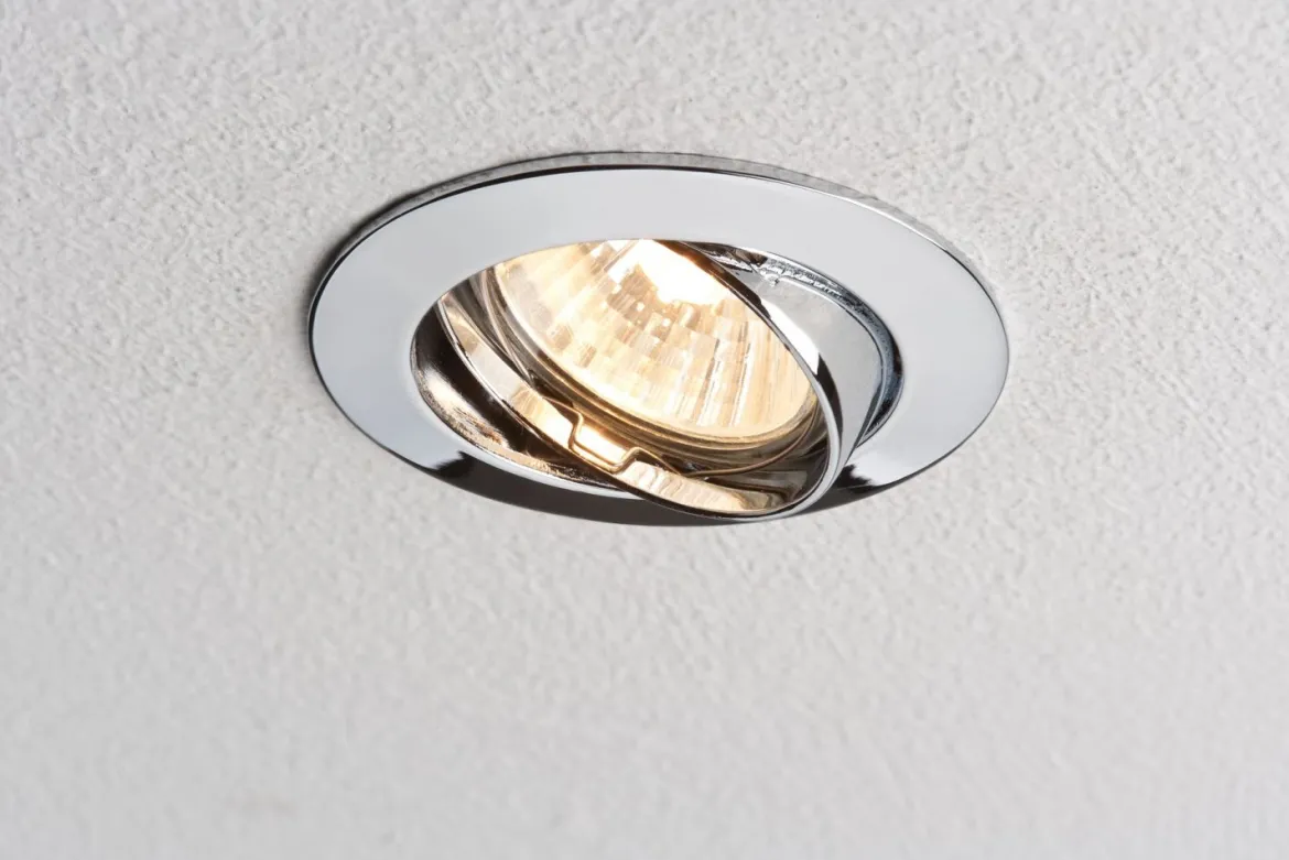 Paulmann No. 98943 Einbauleuchte Premium Line 230V 83mm Chrom schwenkbar