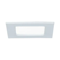 Paulmann No. 92064 Einbaupanel LED eckig 6W 4000K Weiß IP44 spritzwassergeschützt