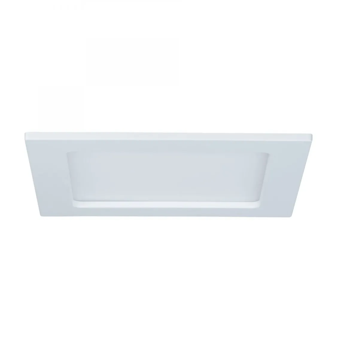 Paulmann No. 92065 Einbaupanel LED eckig 12W 4000K Weiß IP44 spritzwassergeschützt
