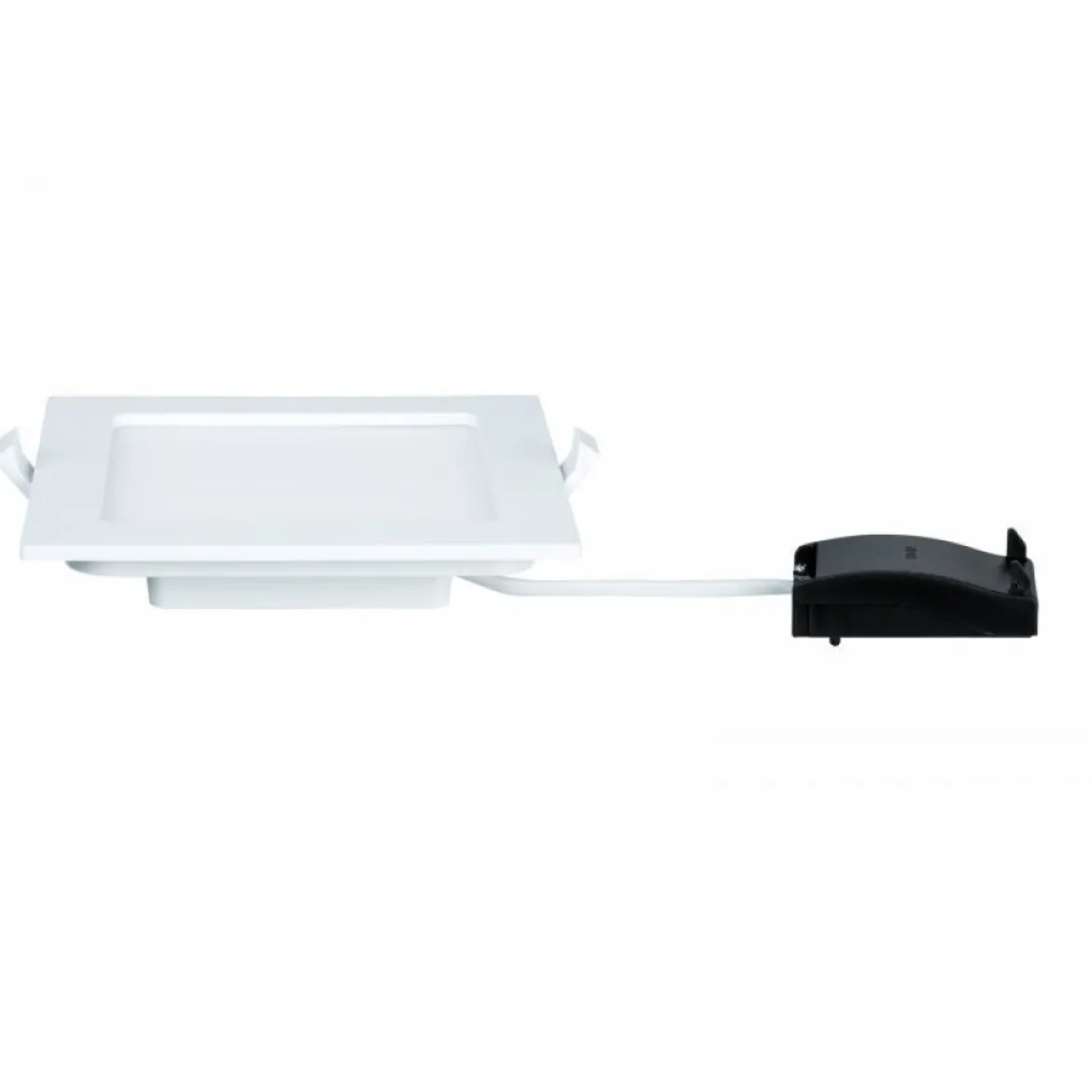 Paulmann No. 92065 Einbaupanel LED eckig 12W 4000K Weiß IP44 spritzwassergeschützt