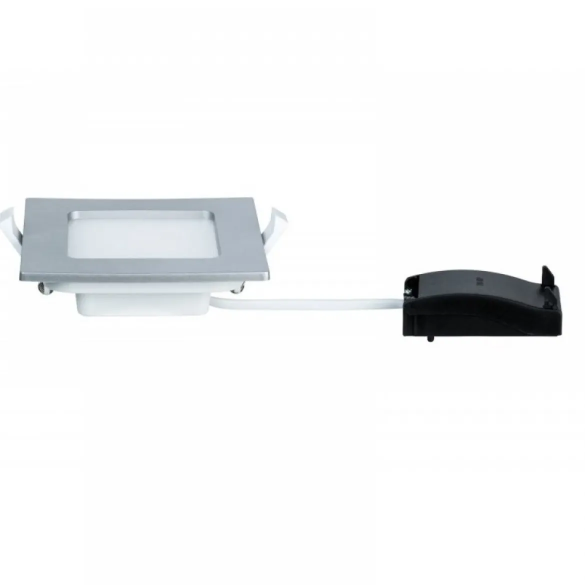 Paulmann No. 92076 Einbaupanel LED eckig 6W 4000K Chrom matt IP44 spritzwassergeschützt