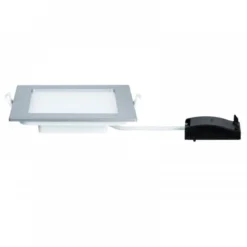 Paulmann No. 92077 Einbaupanel LED eckig 12W 4000K Chrom matt IP44 spritzwassergeschützt