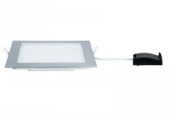 Paulmann No. 92078 Einbaupanel LED eckig 18W 4000K Chrom matt IP44 spritzwassergeschützt